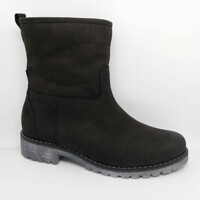 Dámske zimné kožené kotníkové čižmy