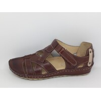 Dámske kožené sandále