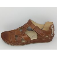 Dámske kožené sandále